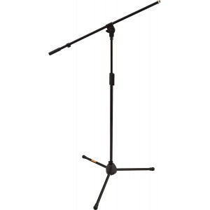 Quiklok Microphone Stand - Microlite Tripod with Fixed Boom - Black